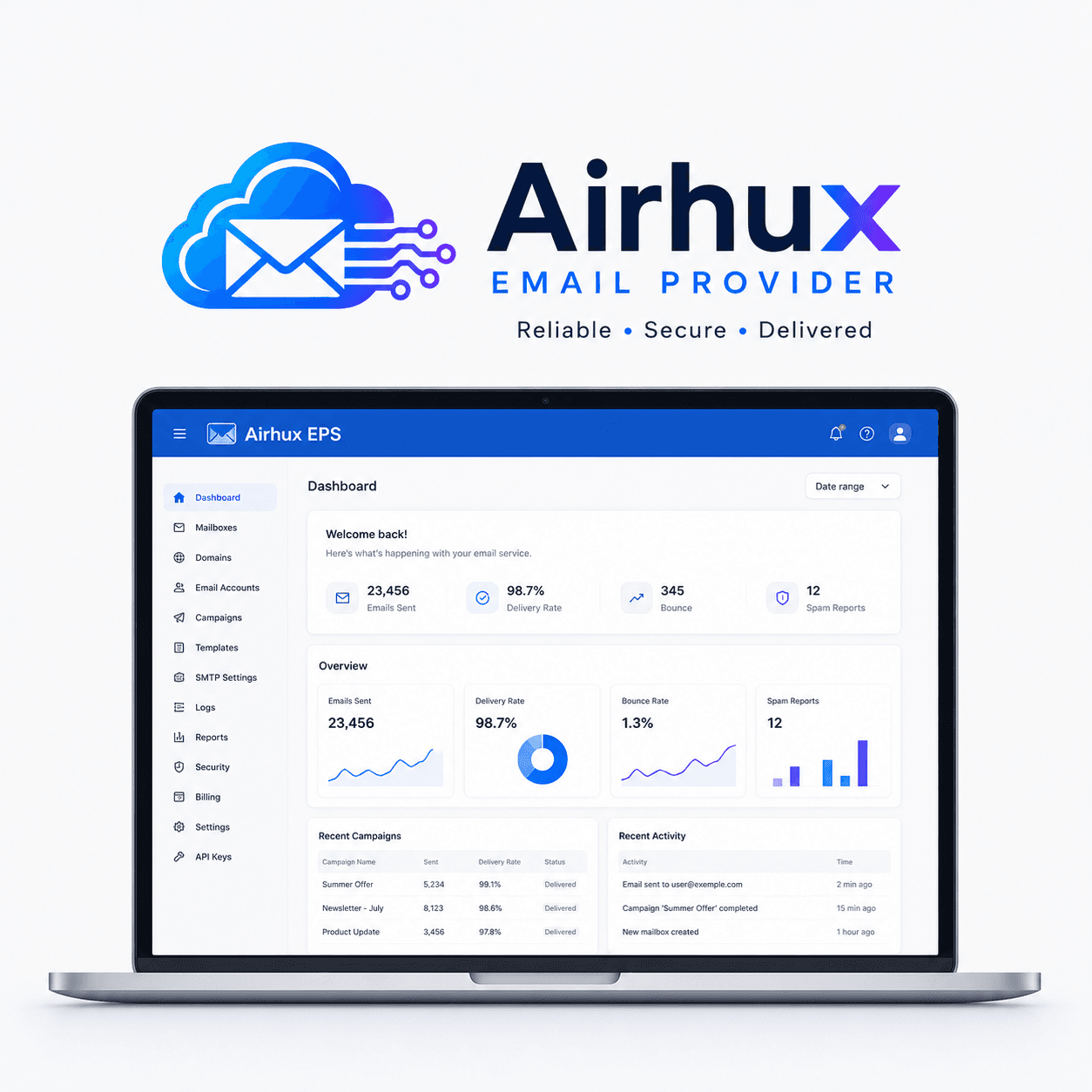 Airhux EPS — Email Provider