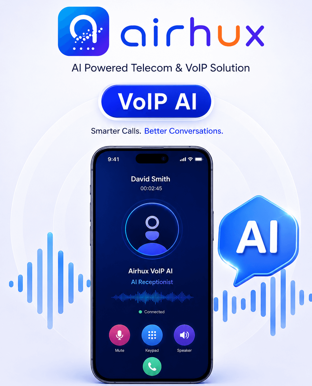 airhux — VoIP AI Solution